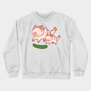 BnW: Pusa at Kuting [No Text] Crewneck Sweatshirt